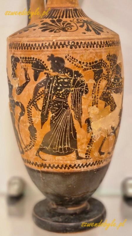 Albania, Apollonia Iliryjska. Zdjęcie z muzeum - starożytna waza. 20240504_151725-ink