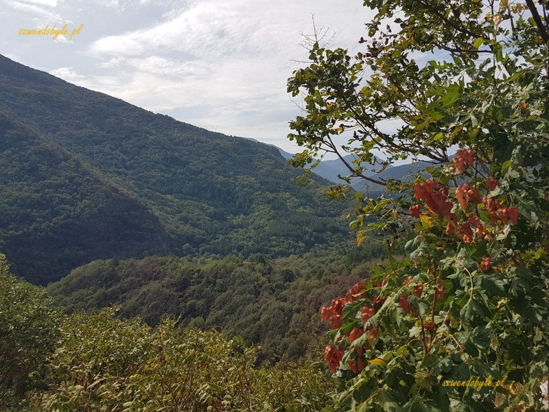 Twierdza Asena, widok na góry