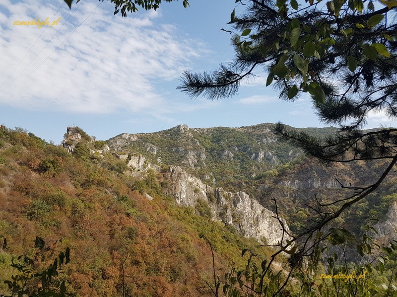 Twierdza Asena, widok na góry