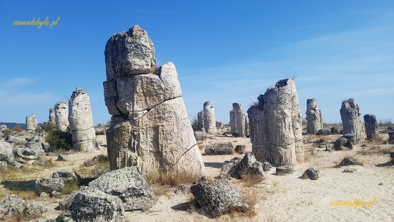 Kamienny Las — Pobiti kamani.