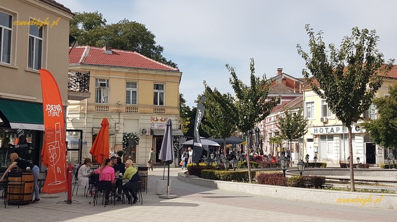 Widyń, główny plac miasta.