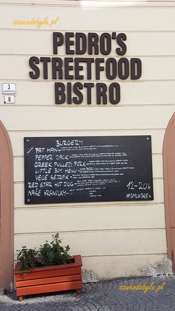 Mikulov, Pedro's Street Food Bistro.