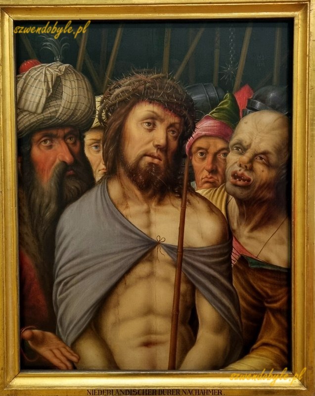 Praga, pałac Sternberg&oacute;w. Obraz EcceHomo autorstwa Hansa Hoffmanna. 20251226_151838-ink