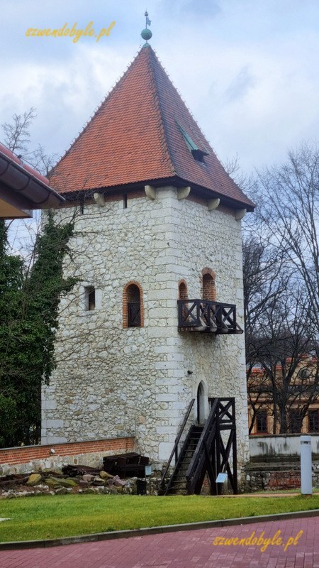 Wieliczka, wieża Zamku Żupnego.