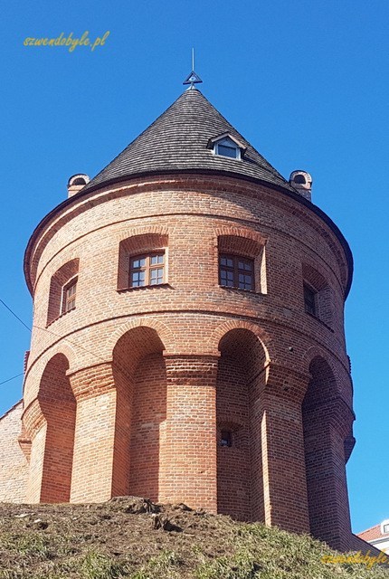 Jarosław, baszta obronna klasztoru benedyktynek.