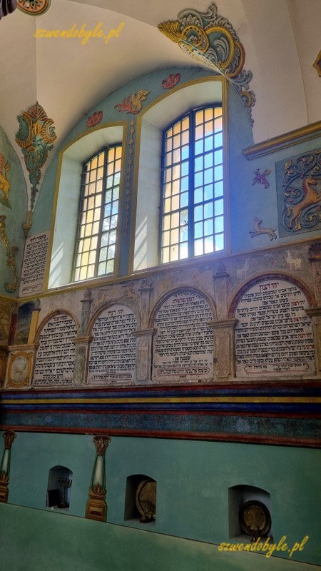 Podkarpacie, Łańcut. Wnętrze synagogi. 20250730_124357-ink