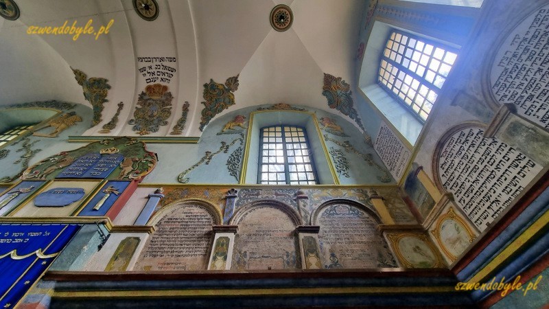 Podkarpacie, Łańcut. Wnętrze synagogi. 20250730_125151-ink