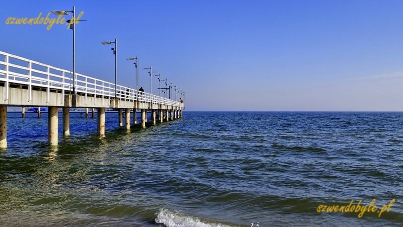 Gdynia - molo w miejscowości Mechelinki. 20260228_114121-ink