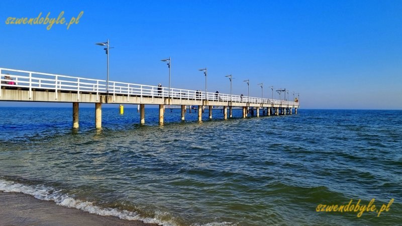 Gdynia - molo w miejscowości Mechelinki. 20260228_114307-ink